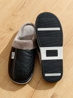 Men's Winter PU Leather Waterproof Indoor House Shoes - Image 4