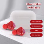 Cute Heart Shaped Bluetooth Earbuds - Image 2
